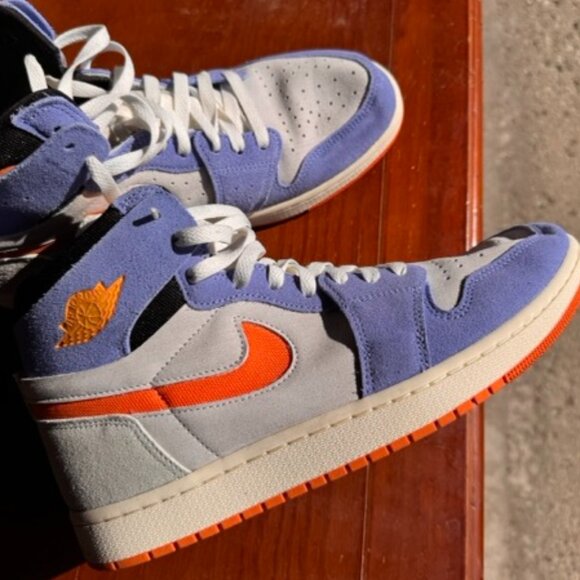 Nike Jordan 1 Zoom CMFT 2 - Royal Pulse Alpha Orange - Picture 1 of 7